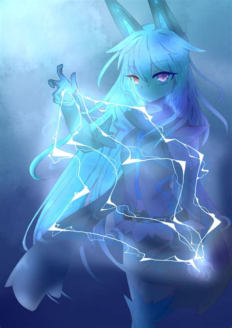 Electricity Girl By Xaiphon Seraphic On Deviantart