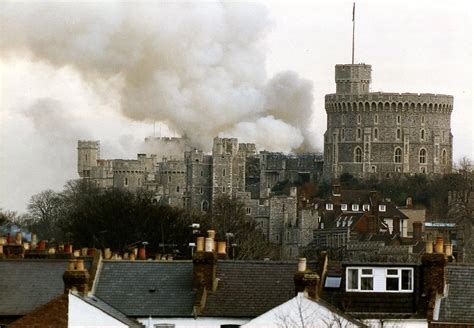 Looking Back At 25 Years Since The Windsor Castle Fire Berkshire Live