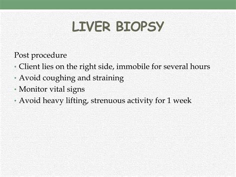 Liver Elevated Liver Enzymes Biopsy Procedures Damage