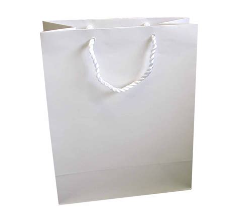 Gloss White A4 T Bag Plasbox