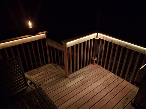 Inexpensive Deck Upgrade With Led Lighting Led Deck Lighting Deck