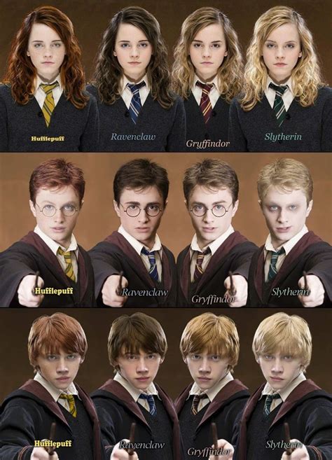 Harry Potter Characters In Different Houses Harry Potter Characters Harry Potter Facts Harry