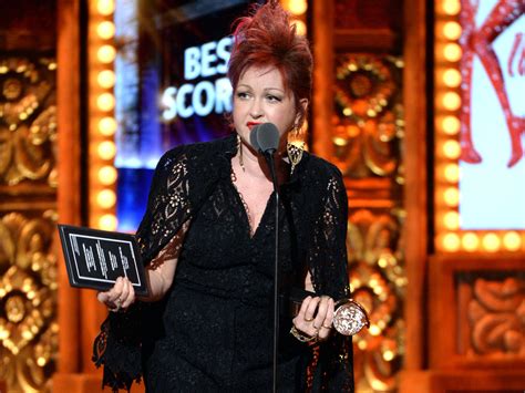 Cyndi Lauper Gets Emotional As She Accepts First Tony Award Cbs News