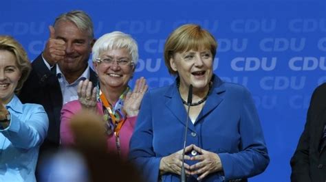 Angela Merkel Celebrates After German Election Tvmnewsmt