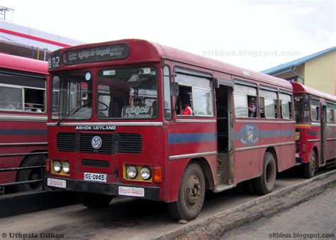 Sltb Buses ශ්‍රී ලංගම බස් Ashok Leyland Comet Minor Bus From Sltb