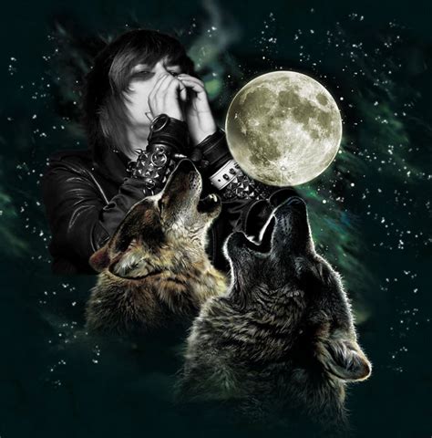 Three Wolf Moon Wolfie Blackheart By Micheal65536 On Deviantart