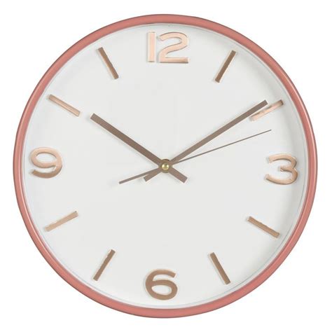 Uhr In Weiß Und Rosa Maisons Du Monde Pink Clocks Wall Clock Sewing