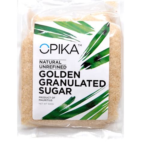 This process takes longer than dissolving all the granules at. Opika Unrefined Golden Granulated Sugar - 500gm | Shopee ...
