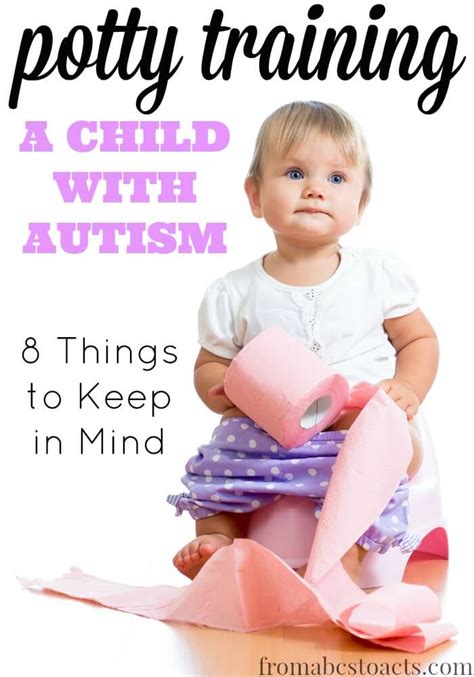 8 Tips For Potty Training A Child With Autism From Abcs