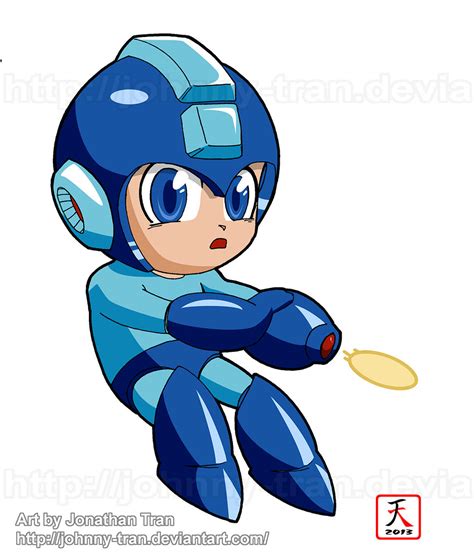 Chibi Megaman By Johnny Tran On Deviantart