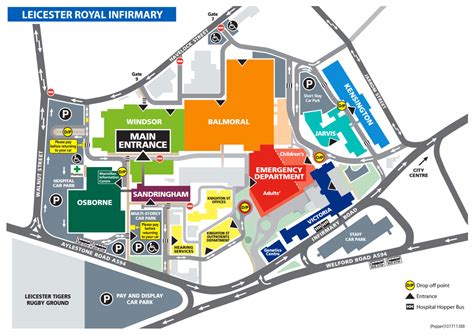 Leicester Royal Infirmary Map Map Of The World