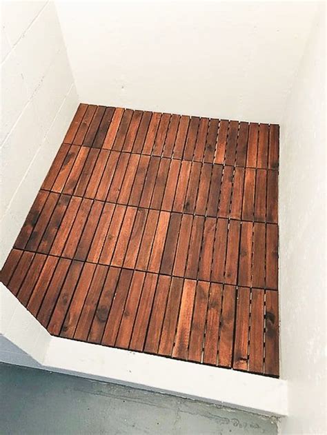 Quick And Easy Diy Wood Shower Floor Tile Artofit