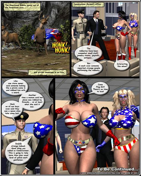 Ms Americana In Crimewave Mr X Porn Comics