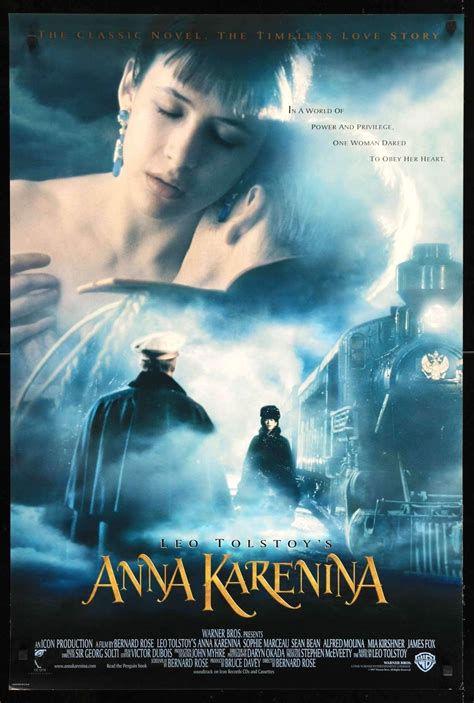 Anna Karenina 1997 Original One Sheet Movie Poster Original Film
