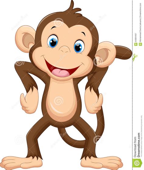 How To Draw A Cute Monkey Cartoon Peepsburghcom