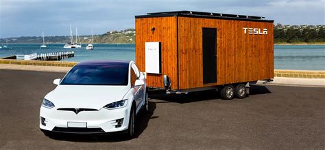 Tesla Tiny House La Casa Sobre Ruedas Alimentada Con Energía Renovable