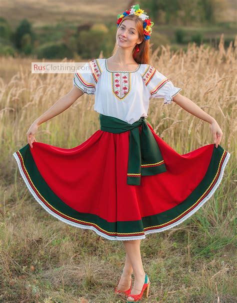 Ukrainian Costume Grusha Traditional Wear