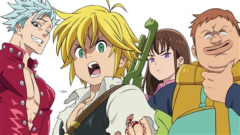 Characters From Seven Deadly Sins Anime Wallpaper Full Hd Id4022