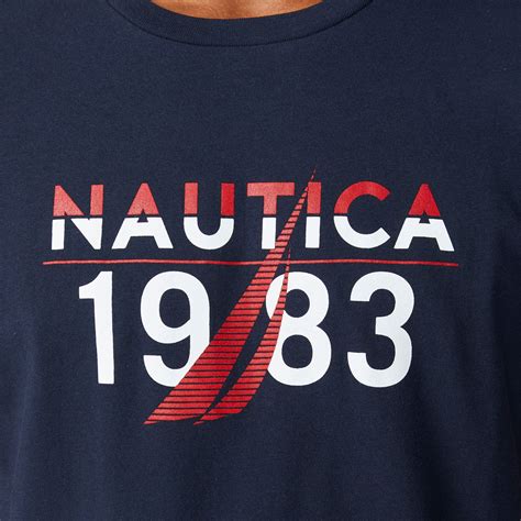 Mens Nautica Ss T Shirt Navy Red Sz Xxl For Sale Online Ebay