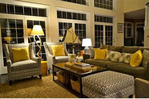 Yellow And Gray Living Room Walls - Grey And Yellow Living Room Ideas Pinterest