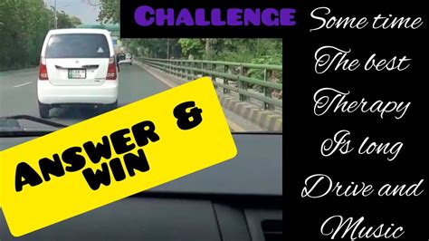 Driving Challenge Guess The Road Name And Win Youtube