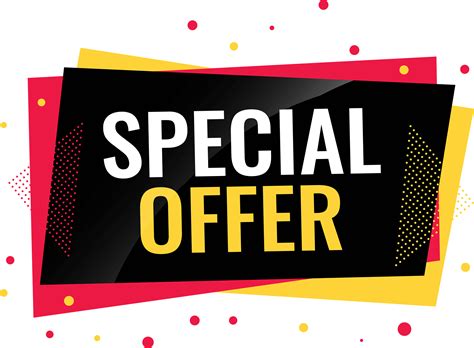 Special Offer Vector Png