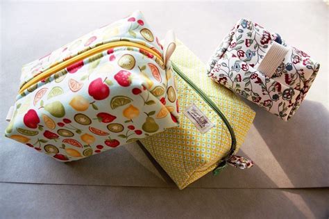 Einfach aus den vorhandenen schnittmustern eine strandtasche nähen: Boxy Bag nähen: Kosmetiktasche | Gratis-Anleitung für ...