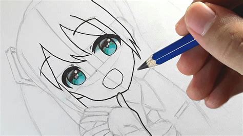 Cara Menggambar Hatsune Miku How To Draw Anime Youtube