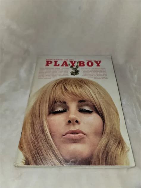 December Vintage Playboy Magazine With Centerfold Picclick