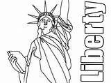 Statue Liberty Coloring Printable York Cliparts Clipart Marcus Garvey National Monument Library Clip Getcolorings Template sketch template