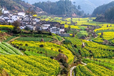Typical Chinese Village In South Of China Stock Image Image Of Scene