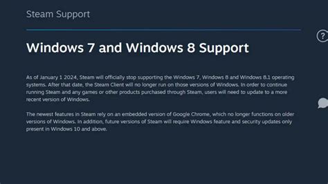 Valve Hentikan Dukungan Steam Untuk Windows 7 Dan 8 Mulai Tahun 2024