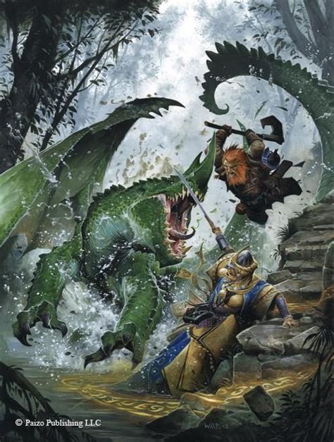 Cover Artwork To Pathfinder Rpg Strategy Guide By Wayne Reynolds