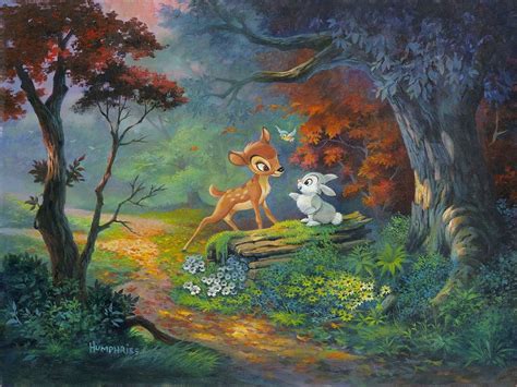 Bambi Les Arts Art Disney Comment Peindre