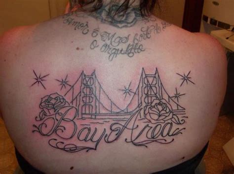 We are here to work with your ideas and to help guide you in the right direction when making the best design choices for a tattoo. BAY AREA BRIDGE ROSE TATTOO BY FRISCASSO | Outline ...