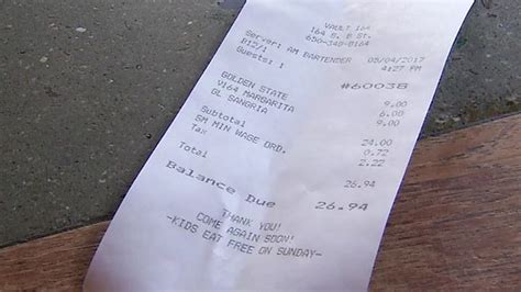 Tipping Do You Understand Surcharges And Tips At Restaurants Looking At The Extra Line On