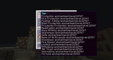 Let's explore how to make enchanted diamond boots using an enchanting table. Looting=32767 - Screenshots - Show Your Creation ...