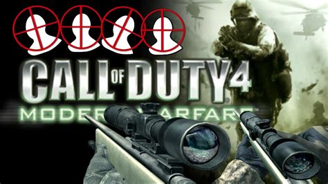 Gun Game Cod4 Modern Warfare Gameplaycommentary Youtube