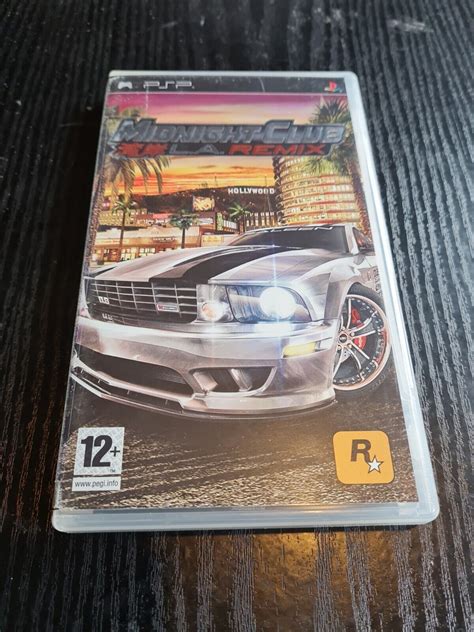 Midnight Club La Remix Psp Very Good Sony Case And Manual Only No