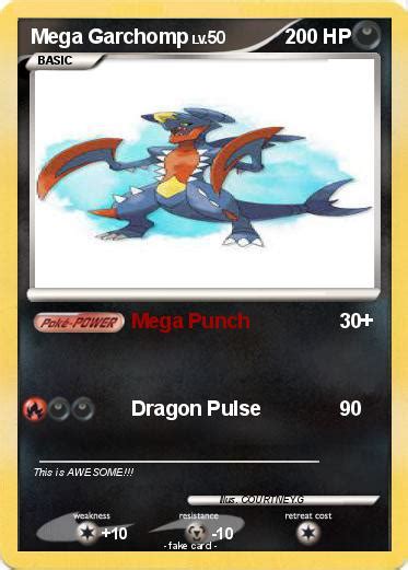 Community posts with keyword mega garchomp all. Pokémon Mega Garchomp 14 14 - Mega Punch - My Pokemon Card
