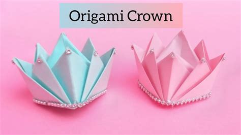 Origami Crown How To Make Paper Crown At Home Queen And King Crown