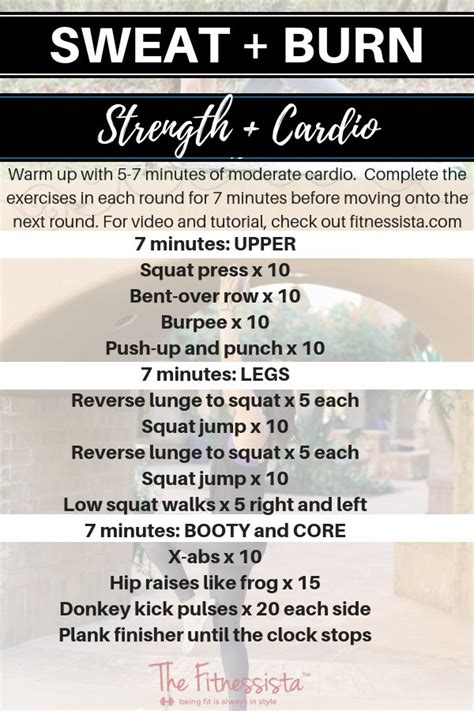 Total Body Strength And Hiit Workout You Can Do At Home A Full Follow