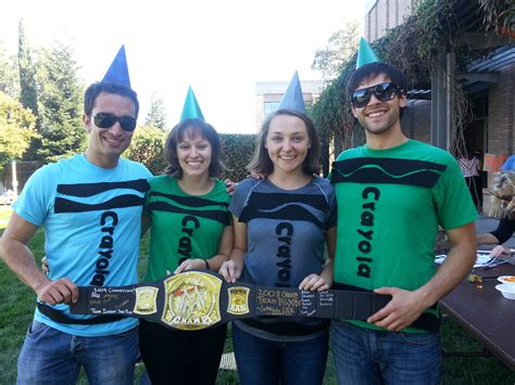 To commemorate my time as a crayon in high school, i knew i had to make a crayon costume for the blog. Simply Crafty: DIY Crayon Costume