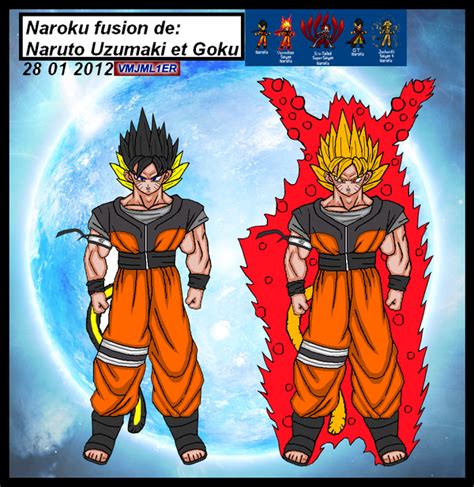 Naroku Fusion Naruto Et Goku By Vmjml1er On Deviantart