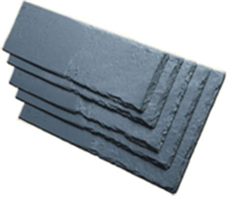 12″ 1/2″ 8″ (266lbs) 10″ 7.5″ (283lbs) 9″ 7″ (304lbs) 7″ 6″ (354lbs) 6″ DaVinci Multi-Width Slate Tiles - Synthetic Slate and ...