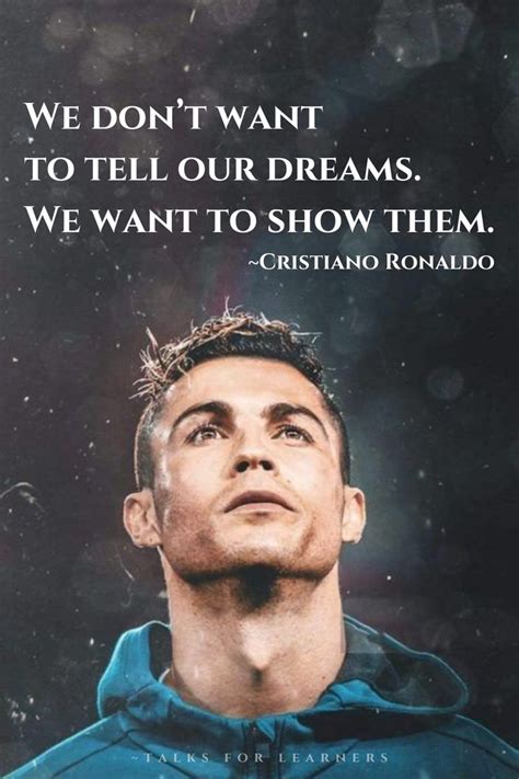 Ronaldos Motivational Speech Cristiano Ronaldo Quotes Christiano