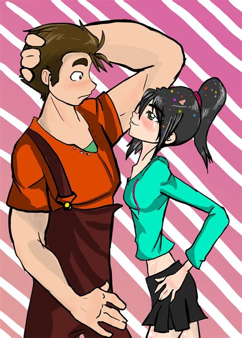 Ralph And Vanellope Meet Again By Toadinajellyjar On Deviantart