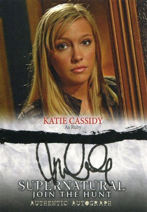 Cryptozoic To Replace Stamped Katie Cassidy Autos Beckett News