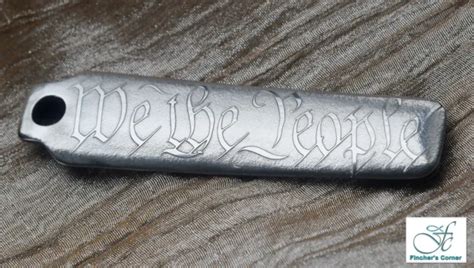 We The People Raised Custom 98 Mauser Floor Plate Engraved Fathers