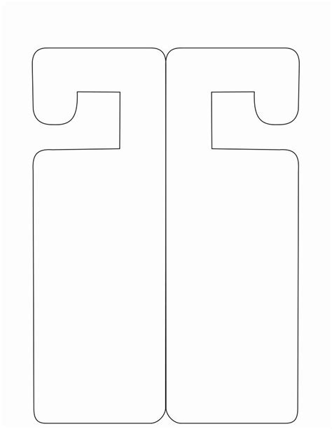 Door Hanger Template Free Download Download For Free In Png Pdf And